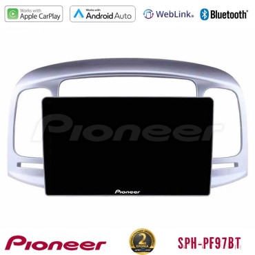 Pioneer SPH-PF97BT Series    Hyundai Accent 2006-2011 Multimedia Station 9" (Tablet Style) Με Carplay &amp; Android Auto