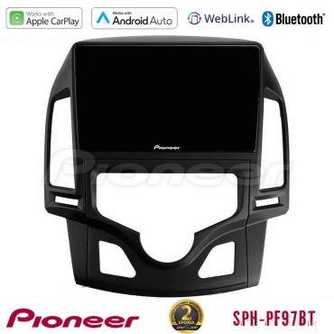 Pioneer SPH-PF97BT Series    Hyundai i30 2007-2012 Auto A/C Multimedia Station 9" (Tablet Style) Με Carplay & Android Auto Pioneer SPH-PF97BT Series    Hyundai i30 2007-2012 Auto A/C Multimedia Station 9" (Tablet Style) Με Carplay & Android Auto