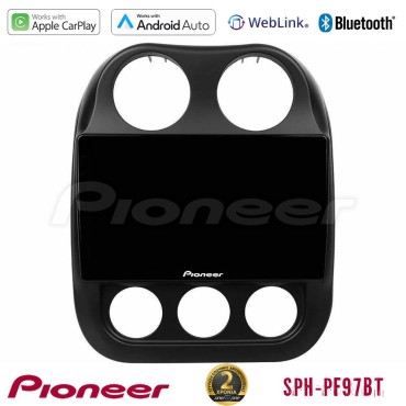 Pioneer SPH-PF97BT Series    Jeep Compass 2012-2016 Multimedia Station 9" (Tablet Style) Με Carplay &amp; Android Auto