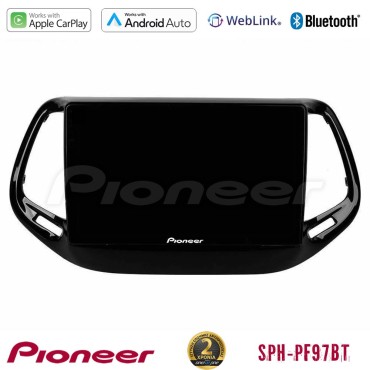 Pioneer SPH-PF97BT Series    Jeep Compass 2017&gt; Multimedia Station 9" (Tablet Style) Με Carplay &amp; Android Auto