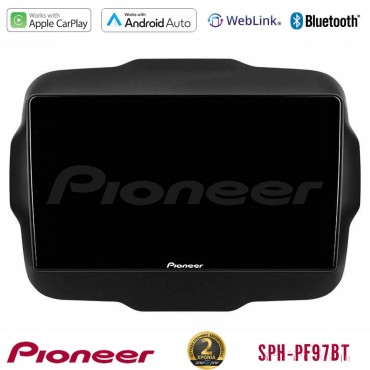 Pioneer SPH-PF97BT Series    Jeep Renegade 2015-2019 Multimedia Station 9" (Tablet Style) Με Carplay &amp; Android Auto
