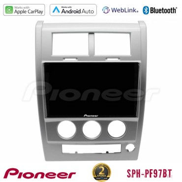 Pioneer SPH-PF97BT Series    Jeep Cherokee (KK) 2008-2012 Multimedia Station 9" (Tablet Style) Με Carplay &amp; Android Auto