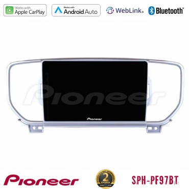 Pioneer SPH-PF97BT Series    Kia Sportage 2016-2018 Multimedia Station 9" (Tablet Style) Με Carplay &amp; Android Auto