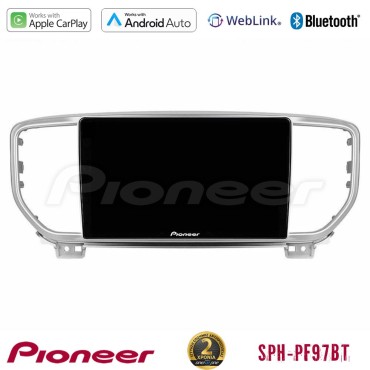 Pioneer SPH-PF97BT Series    Kia Sportage 2018-2021 Multimedia Station 9" (Tablet Style) Με Carplay &amp; Android Auto