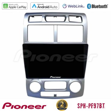 Pioneer SPH-PF97BT Series    Kia Sportage 2005-2008 Multimedia Station 9" (Tablet Style)" Με Carplay &amp; Android Auto