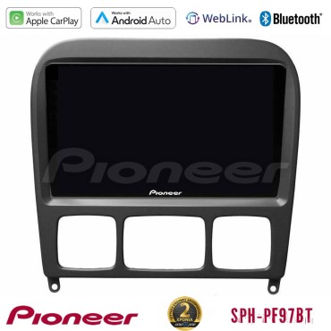 Pioneer SPH-PF97BT Series    Mercedes S Class 1999-2004 (W220) Multimedia Station 9" (Tablet Style) Με Carplay &amp; Android Auto