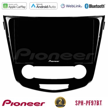 Pioneer SPH-PF97BT Series    Nissan Qashqai J11 (Manual A/C) Multimedia Station 9" (Tablet Style) Με Carplay &amp; Android Auto