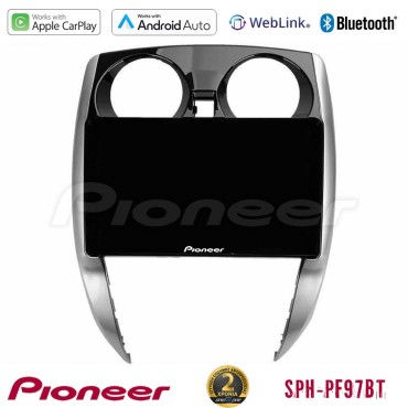 Pioneer SPH-PF97BT Series    Nissan Note 2013-2018 Multimedia Station 9" (Tablet Style) Με Carplay &amp; Android Auto