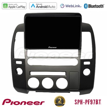 Pioneer SPH-PF97BT Series Nissan Navara D40 2006-2012 (με εργ.οθόνη) Multimedia Station 9" (Tablet Style) Με Carplay &amp; Android Auto
