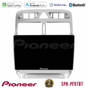 Pioneer SPH-PF97BT Series    Peugeot 307 2002-2008 Multimedia Station 9" (Tablet Style) Με Carplay &amp; Android Auto