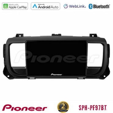 Pioneer SPH-PF97BT Series    Citroen/Peugeot/Opel/Toyota Multimedia Station 9" (Tablet Style) Με Carplay &amp; Android Auto