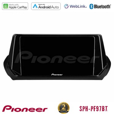 Pioneer SPH-PF97BT Series    Peugeot 208 2019-2023 Multimedia Station 9" (Tablet Style) Με Carplay &amp; Android Auto