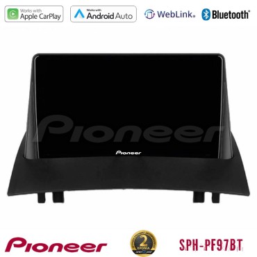 Pioneer SPH-PF97BT Series    Renault Megane 2 2002-2008 Multimedia Station 9" (Tablet Style) Με Carplay &amp; Android Auto