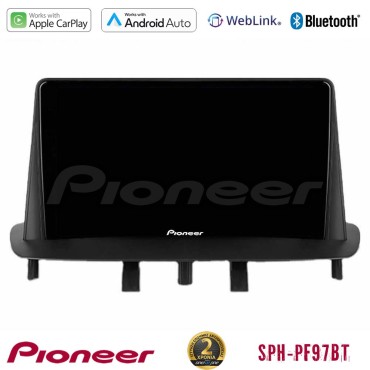Pioneer SPH-PF97BT Series Renault Megane 3 2009-2015 Multimedia Station 9" (Tablet Style) Με Carplay &amp; Android Auto
