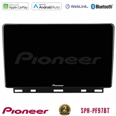 Pioneer SPH-PF97BT Series    Renault Clio 5 2020-2024 Multimedia Station 9" (Tablet Style) Με Carplay &amp; Android Auto
