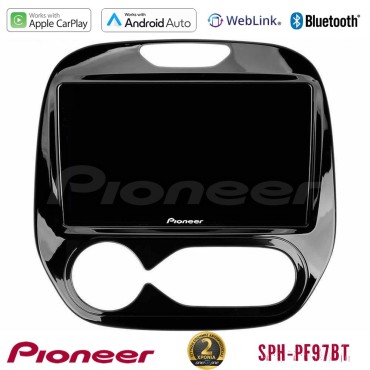 Pioneer SPH-PF97BT Series    Renault Captur 2013-2019 (Auto AC) Multimedia Station 9" (Tablet Style) Με Carplay &amp; Android Auto