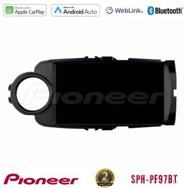 Pioneer SPH-PF97BT Series    Toyota Yaris Multimedia Station 9" (Tablet Style) (Μαύρο Χρώμα) Με Carplay &amp; Android Auto