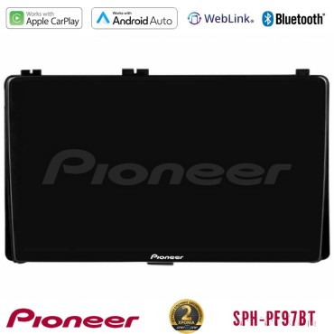 Pioneer SPH-PF97BT Series    Toyota Corolla/Auris 2017-2019  Multimedia Station 9" (Tablet Style) Με Carplay &amp; Android Auto