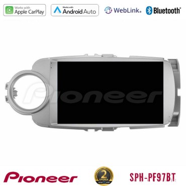 Pioneer SPH-PF97BT Series    Toyota Yaris Multimedia Station 9" (Tablet Style) Με Carplay &amp; Android Auto