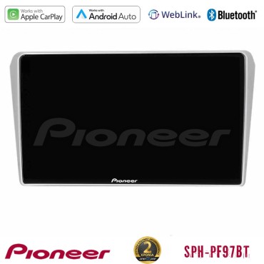 Pioneer SPH-PF97BT Series    Toyota Avensis T25 02/2003–2008 Multimedia Station 9" (Tablet Style) Με Carplay &amp; Android Auto