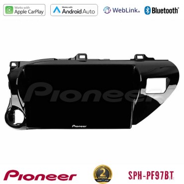 Pioneer SPH-PF97BT Series    Toyota Hilux 2017-2021 Multimedia Station 9" (Tablet Style) ฮฮต Carplay & Android Auto Pioneer SPH-PF97BT Series    Toyota Hilux 2017-2021 Multimedia Station 9" (Tablet Style) ฮฮต Carplay & Android Auto