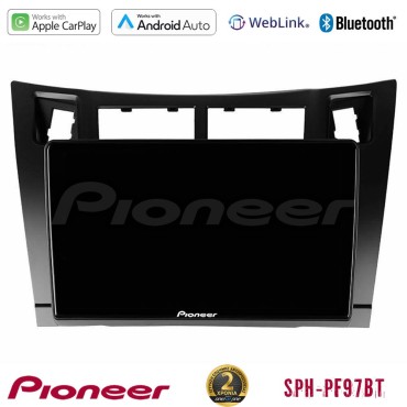 Pioneer SPH-PF97BT Series    Toyota Yaris Multimedia Station 9" (Tablet Style) (Μαύρο Χρώμα) Με Carplay &amp; Android Auto