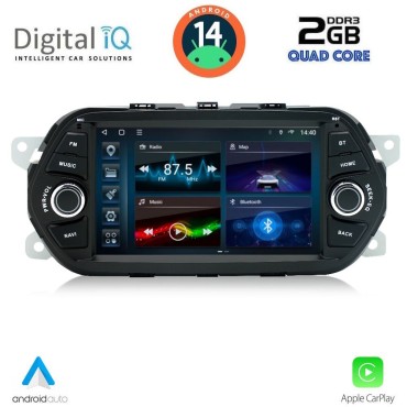 DIGITAL IQ BLD 055_CPA (7" DECK) MULTIMEDIA for FIAT TIPO mod. 2015-2023