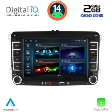 DIGITAL IQ BLD 204_CPA (7'' DECK) MULTIMEDIA SYSTEM for VW - SKODA - SEAT mod. 2004-2014