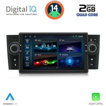 DIGITAL IQ BLD 263_CPA (7" DECK) MULTIMEDIA SYSTEM for GRANDE PUNTO mod. 2005-2012