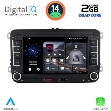 DIGITAL IQ BLF 304_CPA (7" DECK) MULTIMEDIA SYSTEM for VW - SKODA - SEAT mod. 2004-2014