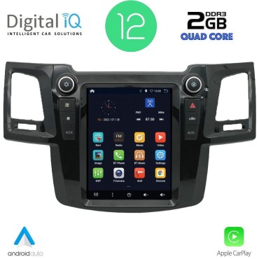 DIQ BX 2965_CPA TESLA STYLE for TOYOTA HILUX mod. 2005-2015