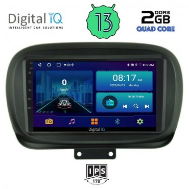 DIGITAL IQ BXB 1134_GPS (9inc) MULTIMEDIA TABLET for FIAT 500Χ mod. 2014&gt;