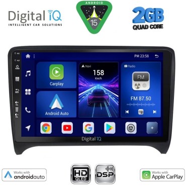 DIGITAL IQ BXC 3009_CPAA (9inc) MULTIMEDIA TABLET for AUDI TT mod. 2007-2015 DIGITAL IQ BXC 3009_CPAA (9inc) MULTIMEDIA TABLET for AUDI TT mod. 2007-2015