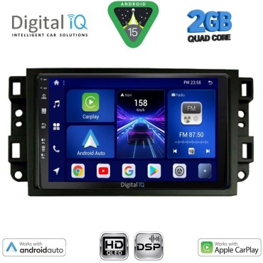 DIGITAL IQ BXC 3070_CPAA (10inc) MULTIMEDIA TABLET for CHEVROLET ALL mod. 2004-2011