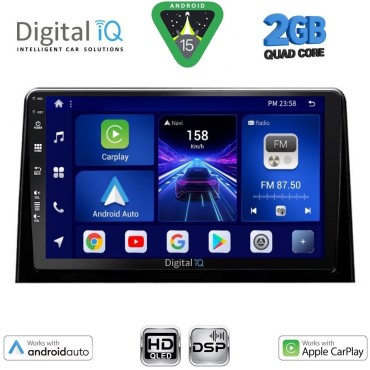 DIGITAL IQ BXC 3082_CPAA (10inc) MULTIMEDIA TABLET for CITROEN BERLINGO – OPEL COMBO – PEUGEOT PARTNER – TOYOTA PROACE mod. 2018&gt; - FIAT DOBLO mod. 2022&gt;