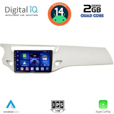 DIGITAL IQ BXC 3092_CPAA (9inc) MULTIMEDIA TABLET for CITROEN C3 - DS3 mod. 2009-2016