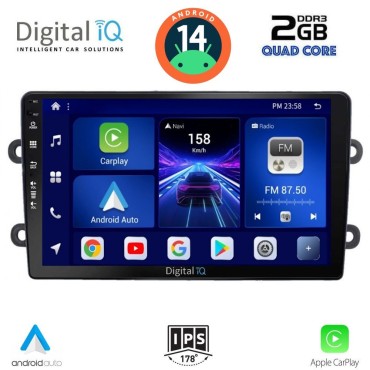 DIGITAL IQ BXC 3102_CPAA (9inc) MULTIMEDIA TABLET for DACIA DUSTER mod. 2012-2019