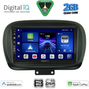 DIGITAL IQ BXC 3134_CPAA (9inc) MULTIMEDIA TABLET for FIAT 500X mod. 2014&gt;