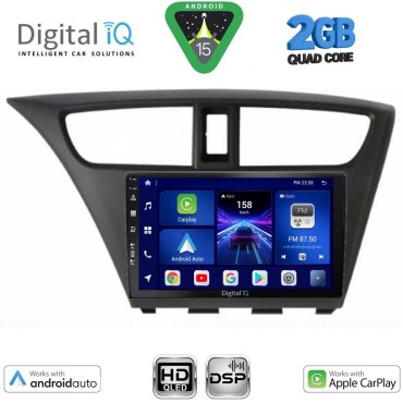 DIGITAL IQ BXC 3190_CPAA (9inc) MULTIMEDIA TABLET for HONDA CIVIC mod. 2012-2016 DIGITAL IQ BXC 3190_CPAA (9inc) MULTIMEDIA TABLET for HONDA CIVIC mod. 2012-2016