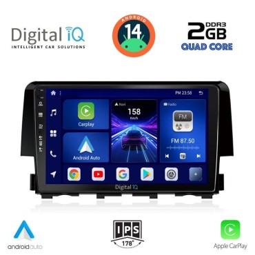 DIGITAL IQ BXC 3191_CPAA (9inc) MULTIMEDIA TABLET for HONDA CIVIC mod. 2016&gt;