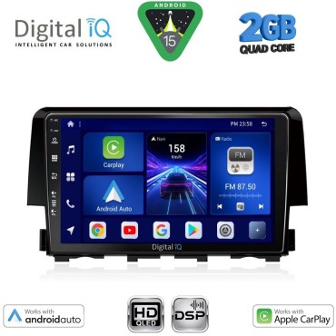 DIGITAL IQ BXC 3191_CPAA (9inc) MULTIMEDIA TABLET for HONDA CIVIC mod. 2016> DIGITAL IQ BXC 3191_CPAA (9inc) MULTIMEDIA TABLET for HONDA CIVIC mod. 2016>