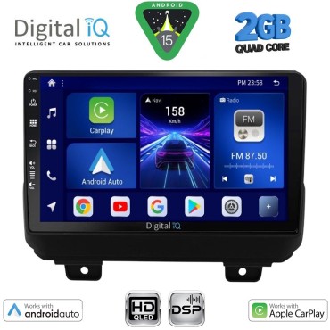 DIGITAL IQ BXC 3298_CPAA (9inc) MULTIMEDIA TABLET for JEEP WRANGLER mod. 2018&gt;