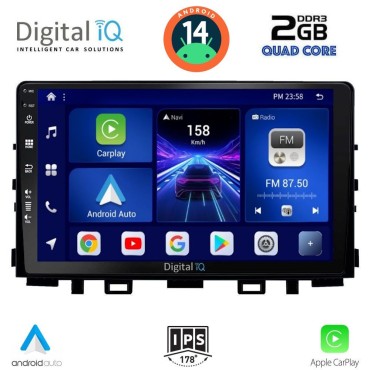 DIGITAL IQ BXC 3316_CPAA (9inc) MULTIMEDIA TABLET for KIA RIO mod. 2018&gt; – STONIC mod. 2017&gt;