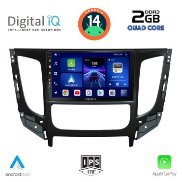 DIGITAL IQ BXC 3437_CPAA CLIMA (9inc) MULTIMEDIA TABLET for MITSUBISHI L200 mod. 2015&gt; με CLIMA
