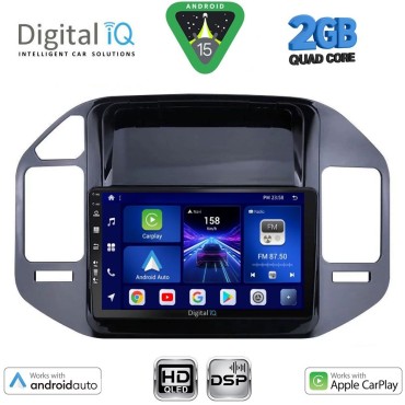 DIGITAL IQ BXC 3444_CPAA (9inc) MULTIMEDIA TABLET for MITSUBISHI PAJERO mod. 1999-2006
