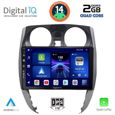 DIGITAL IQ BXC 3464_CPAA (10inc) MULTIMEDIA TABLET for NISSAN NOTE mod. 2012&gt;
