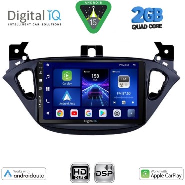 DIGITAL IQ BXC 3486_CPAA (9inc) MULTIMEDIA TABLET for OPEL ADAM - CORSA E  mod. 2014-2021