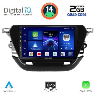 DIGITAL IQ BXC 3487_CPAA (9inc) MULTIMEDIA TABLET for OPEL CORSA F mod. 2021&gt;