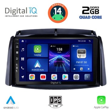 DIGITAL IQ BXC 3551_CPAA (9inc) MULTIMEDIA TABLET for RENAULT KOLEOS mod. 2006-2016