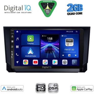 DIGITAL IQ BXC 3573_CPAA (9inc) MULTIMEDIA TABLET for SEAT ARONA - IBIZA mod. 2018&gt;